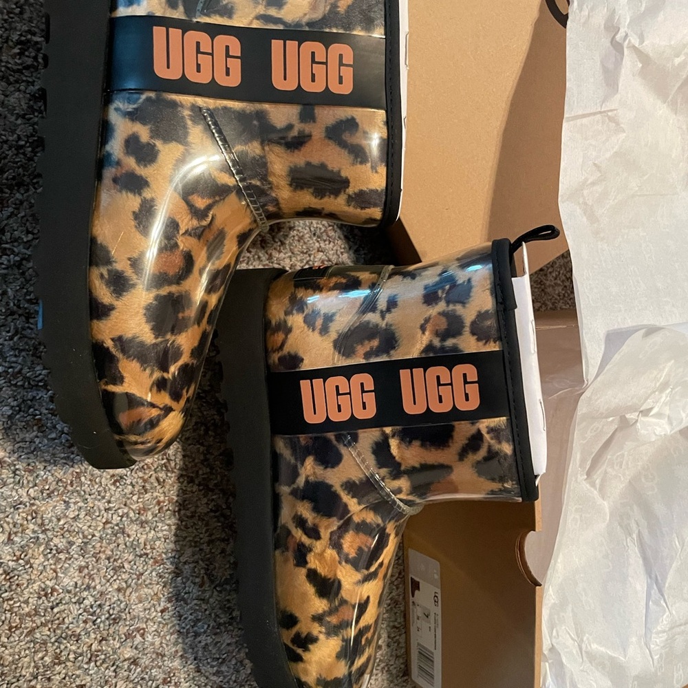UGG Leopard Print Boots